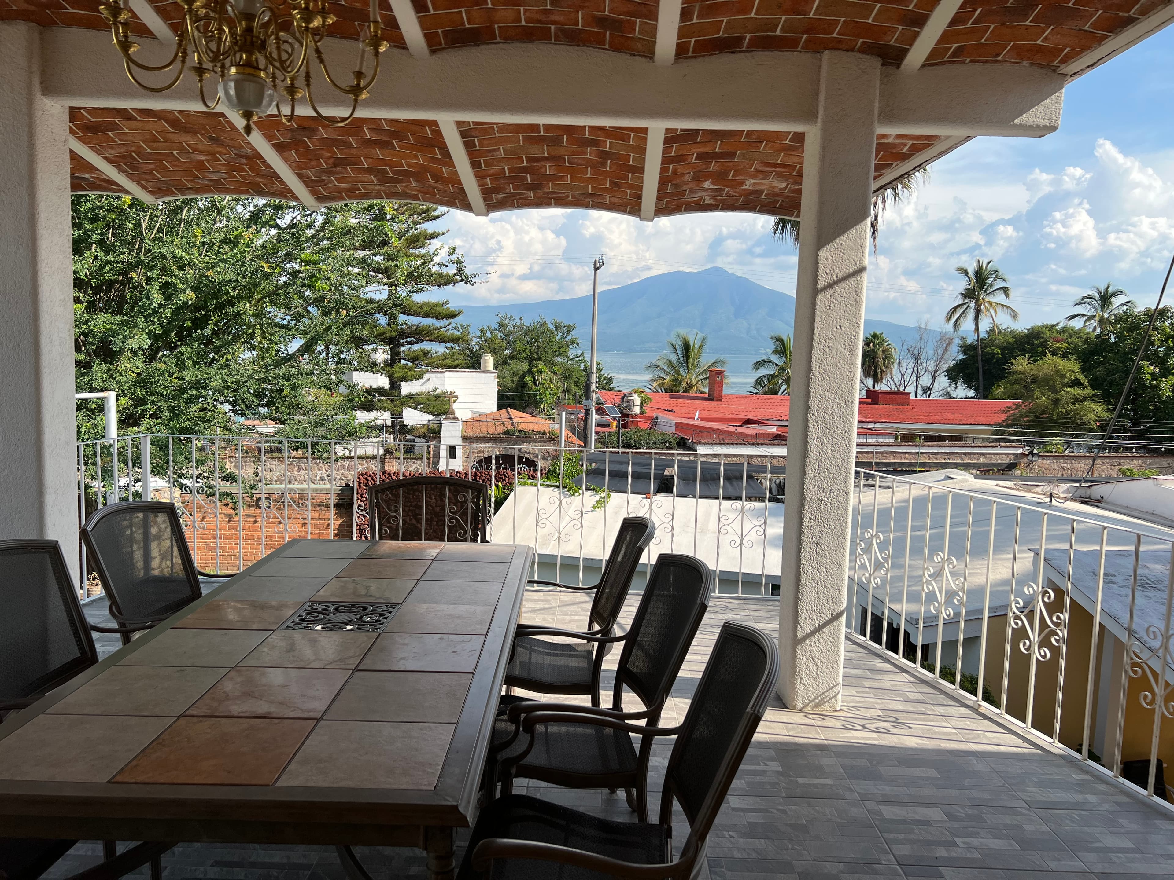 Terraza con vista